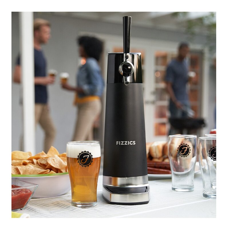 Draftpour tappetårn carbon svart