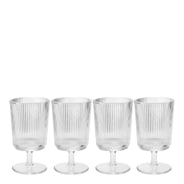 Pilastro vinglass 18 cl 4 stk klar