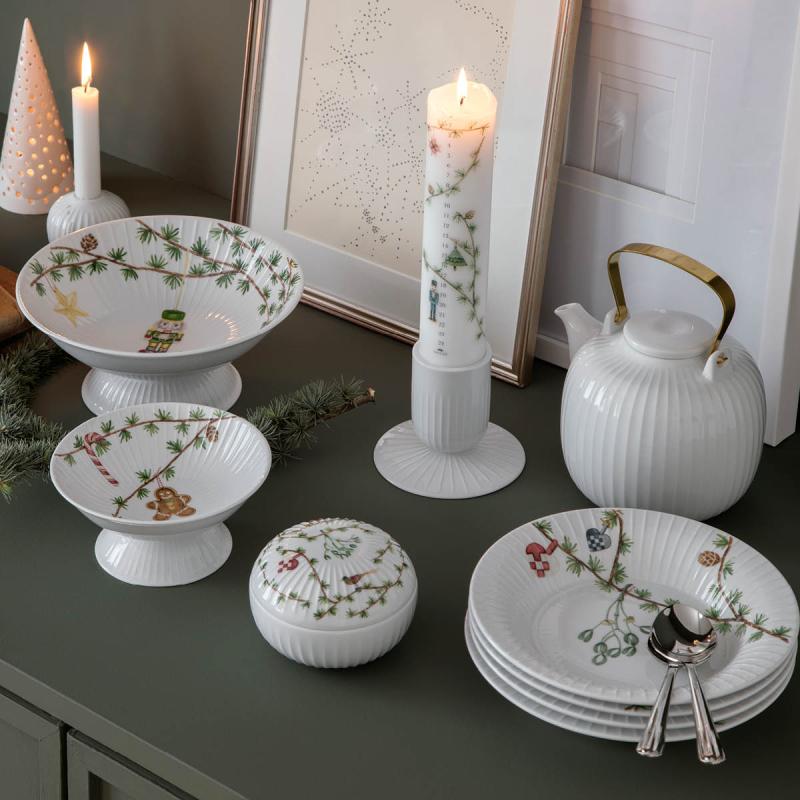 Hammershøi Christmas skål med stett 23 cm