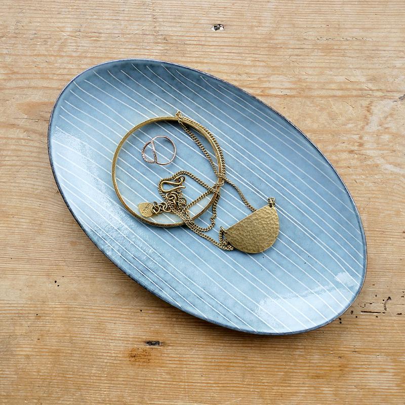 Nordic Sea fat ovalt 13,6x22 cm