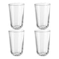 Facet drikkeglass 43 cl 4 stk