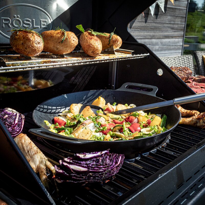 AllFlame Peer 3 gassgrill 13500W svart