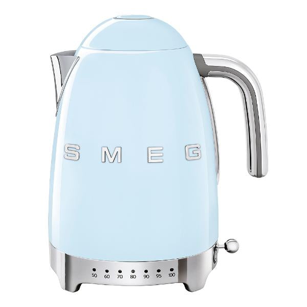 Vannkoker KLF04 m/termostat 1,7L pastel blå