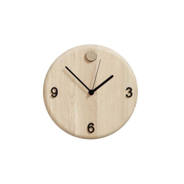 Wood time klokke natur