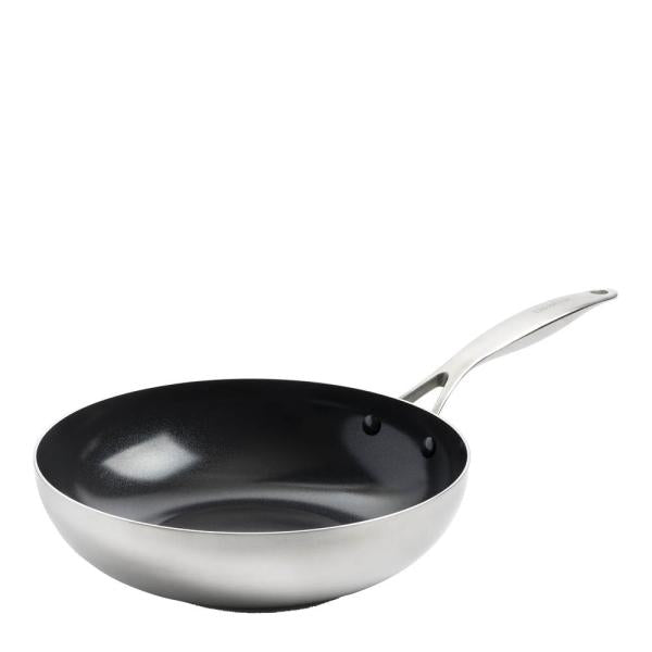 Geneva wokpanne 28 cm 3,6L rustfri