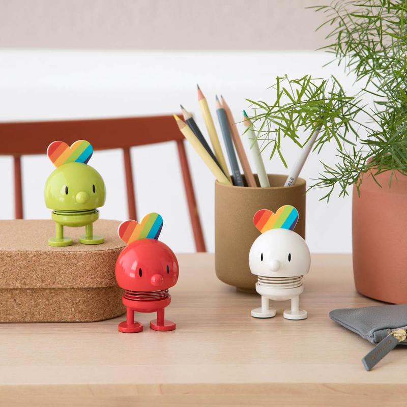 Rainbow liten hvit