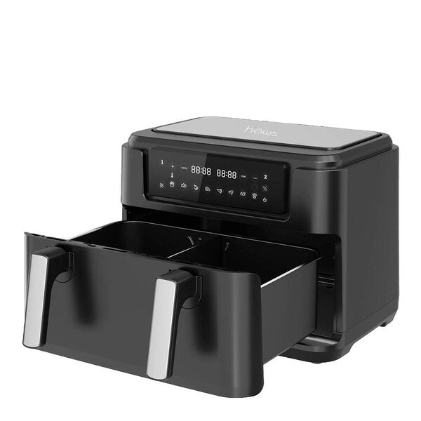 Airfryer 10 L 2400W med skillevegg og belegg