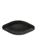 Tulipa oval tallerken 20x45 cm almost black