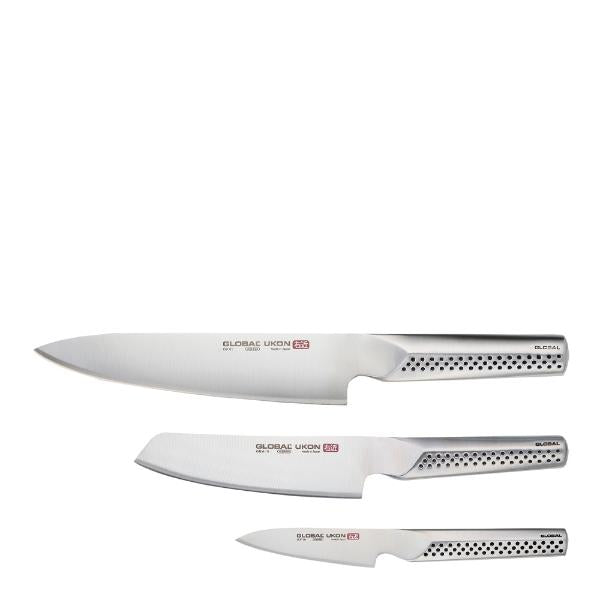 Ukon knivsett 3-deler GU-01, GUM-10, GUF-30
