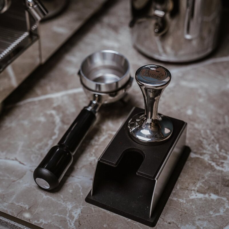 Semi-Pro tamper stål