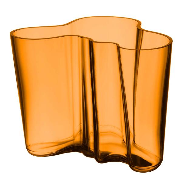 Alvar Aalto vase 16 cm kobber