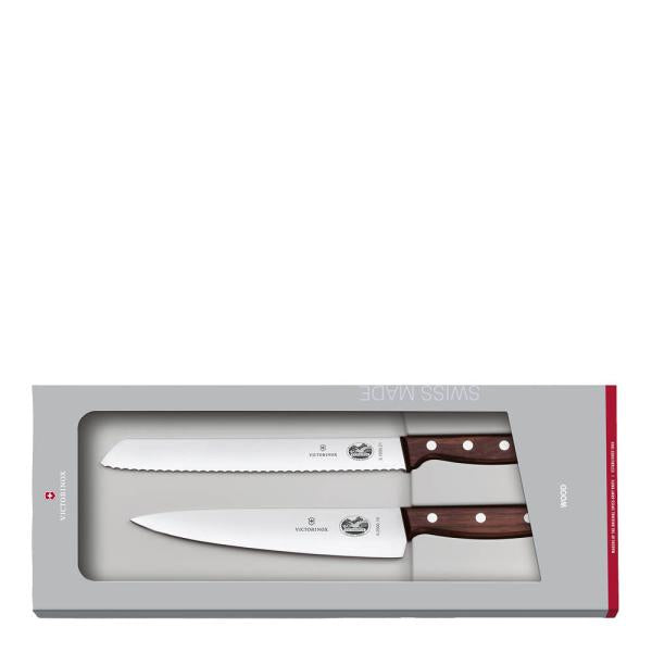 Pine knivsett kokke- og brødkniv 2 deler