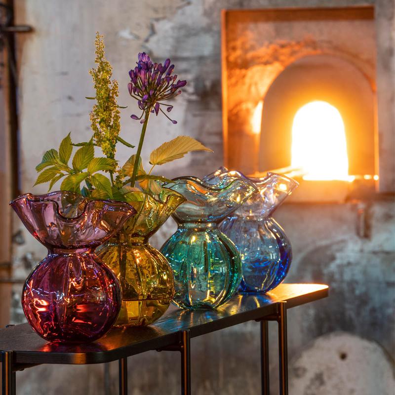 Boblen pride vase 23 cm grønn