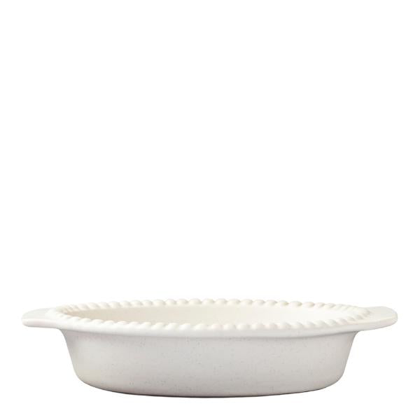 DARIA ovnsform 26 cm cotton white