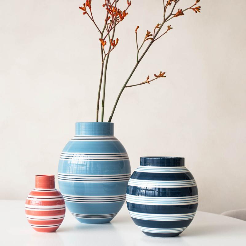 Omaggio Nuovo vase 20,5 cm mørk blå