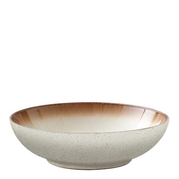 Pastaskål 20 cm krem/krem