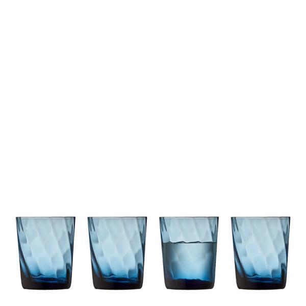 Vienna vannglass 30 cl 4 stk blå