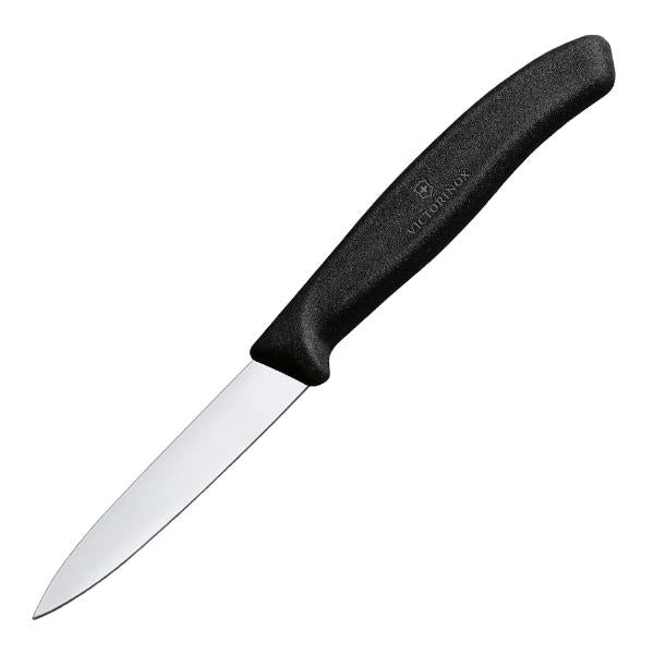 Swiss Classic skrellekniv 18,9 cm svart