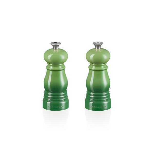 Salt- og pepperkvern mini 11 cm bamboo green