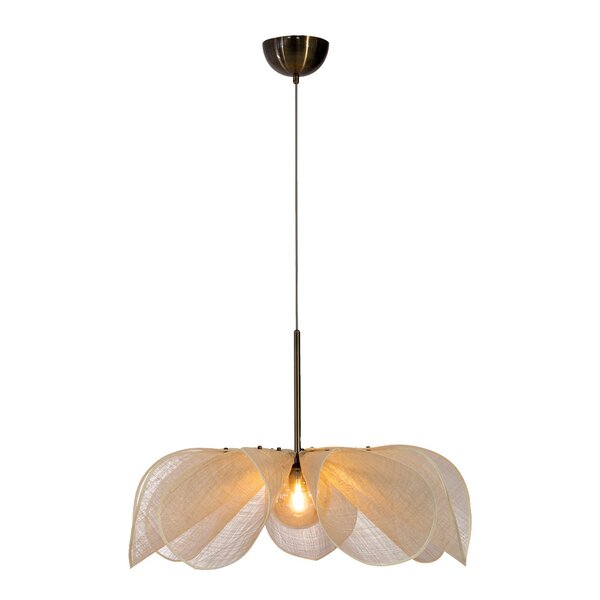Styrka taklampe 75 cm beige