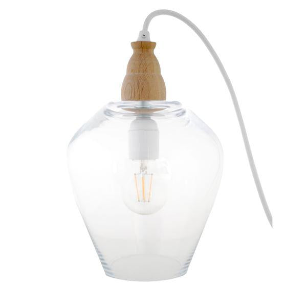 Rocks lampe 22 cm klar