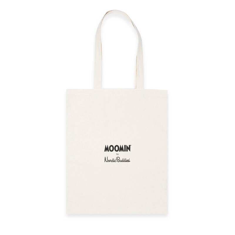 Mummi handlenett 38,5x42 cm Sniff med appelsiner beige