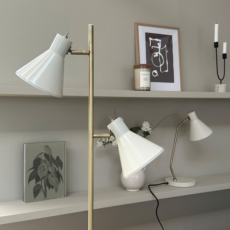 Sleep gulvlampe 165 cm kit-white