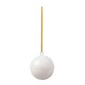 Winter Glow ornament ball 6x6,5 cm