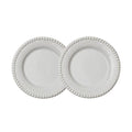 Daria asjett 18 cm 2 stk cotton white