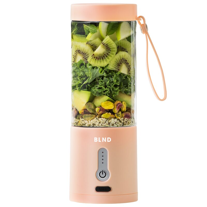 Bærbar blender 0,53 L rosa