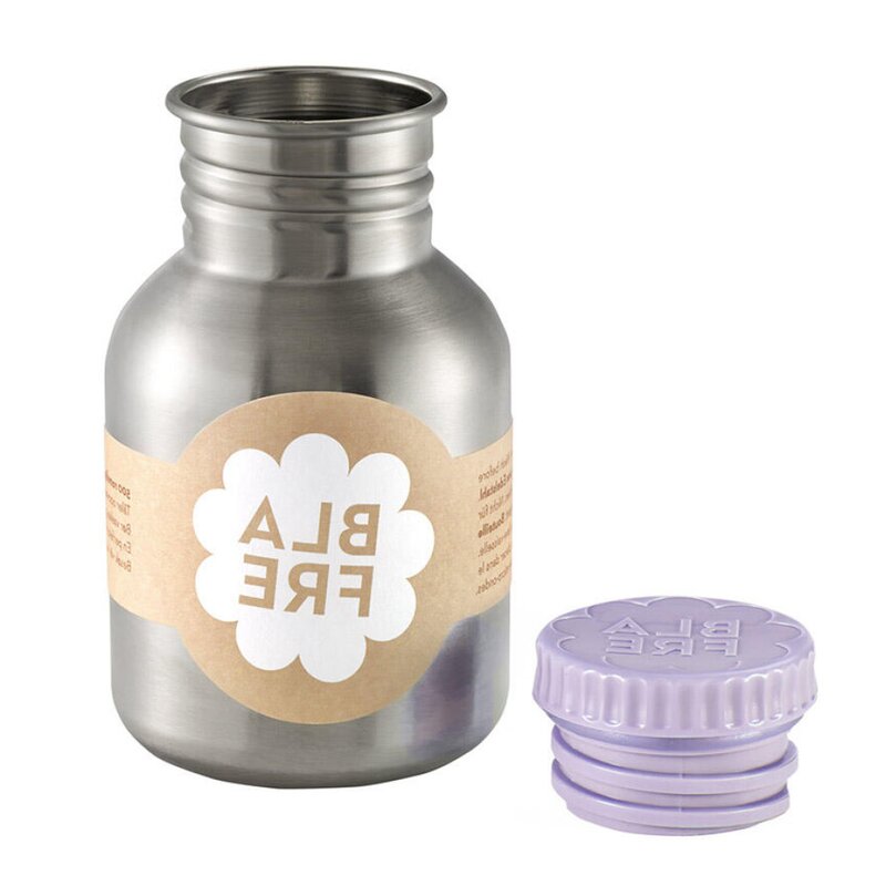 Stålflaske 300 ml lys lilla