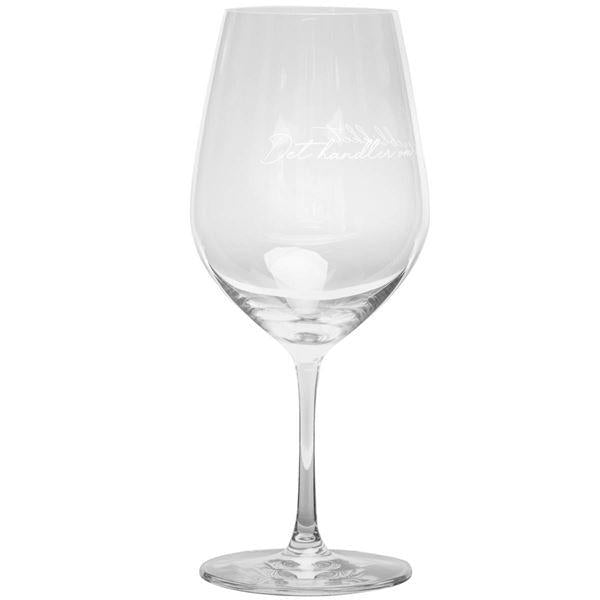 Rødvinsglass 62 cl det handler om å nyte øyeblikket