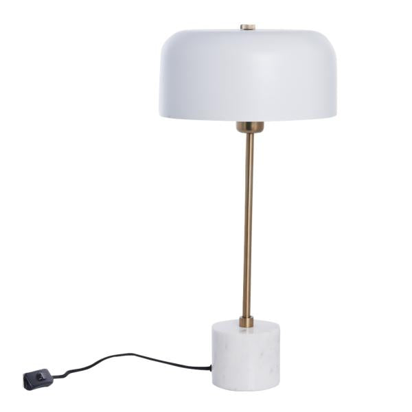 Sofillia bordlampe 53 cm hvit/lys gull
