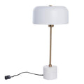 Sofillia bordlampe 53 cm hvit/lys gull