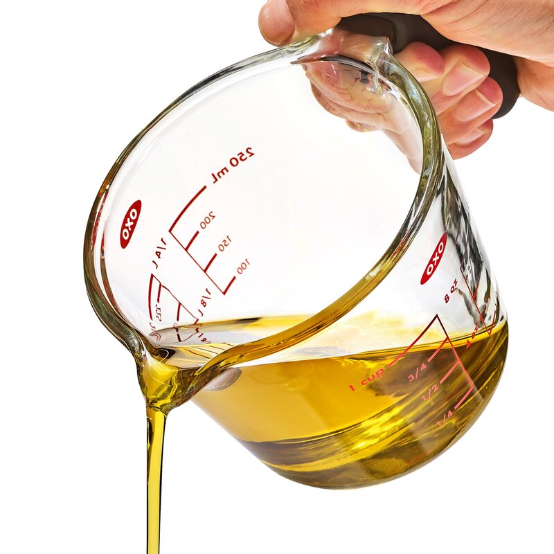 Målebeger 0,25L glass