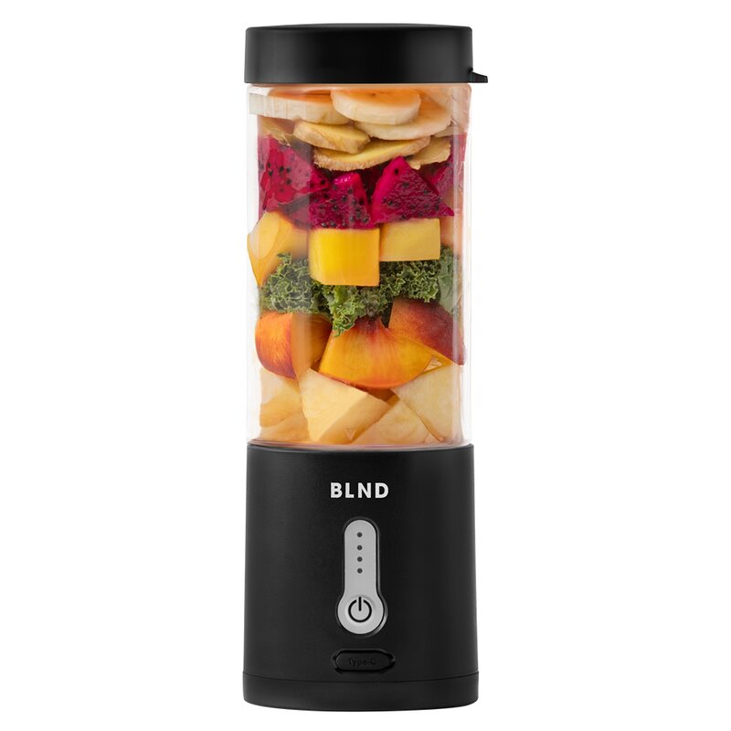 Bærbar blender 0,53 L svart