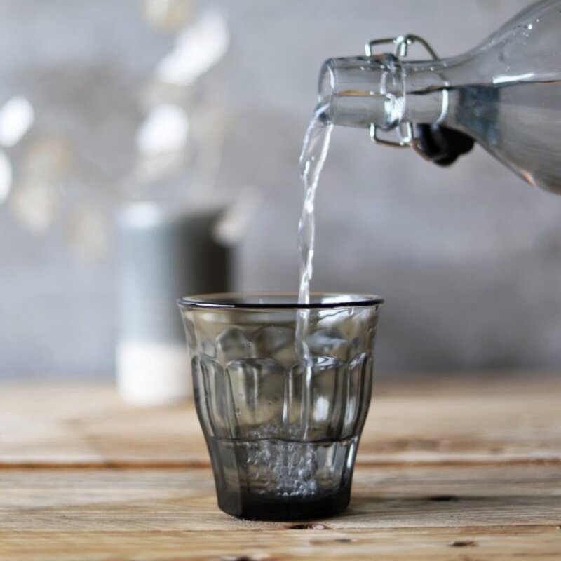 Picardie vannglass 25 cl 6 stk grå