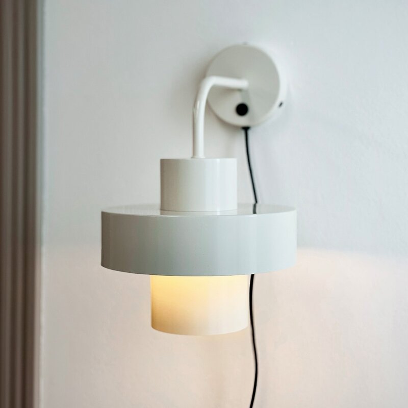 Stoke vegglampe 29 cm kit-hvit