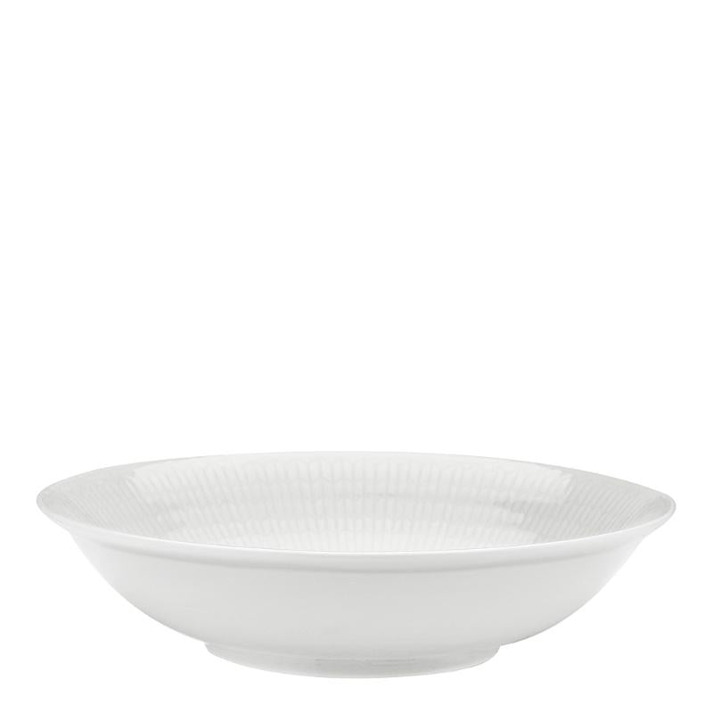 Swedish Grace dyp tallerken 19 cm snø/hvit