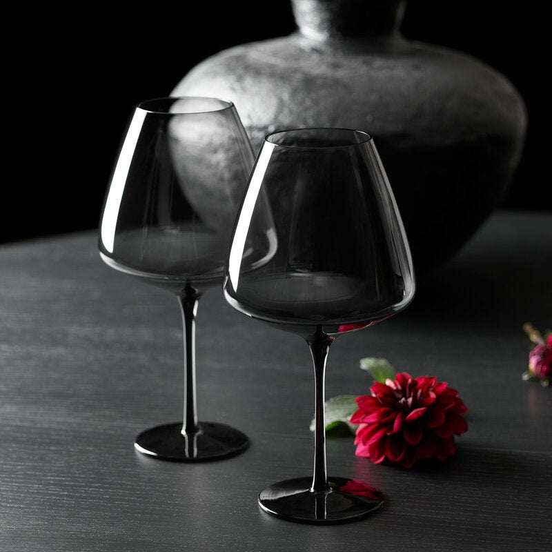 Noir Vin Grand vinglass 85 cl svart