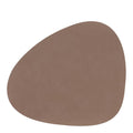 Curve Nupo spisebrikke L 37x44 cm truffle
