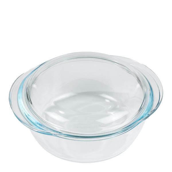 Essentials ildfast form med lokk 2,1L glass