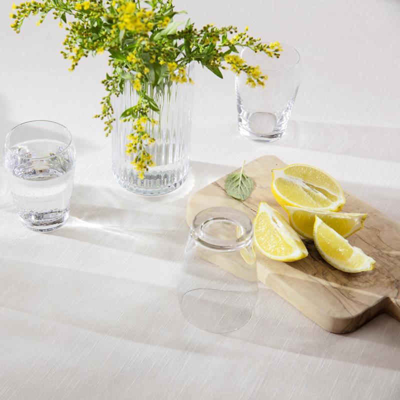 Vase glass 15 cm klar