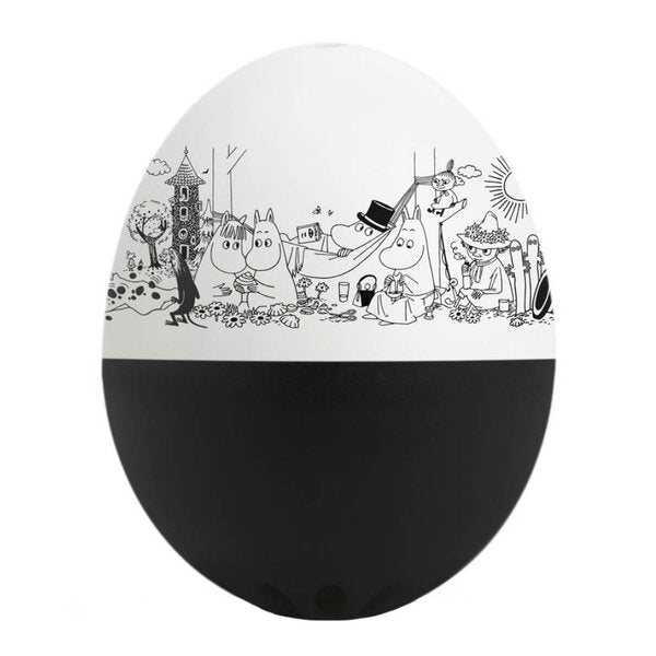 BeepEgg Moomin eggtimer svart/hvit