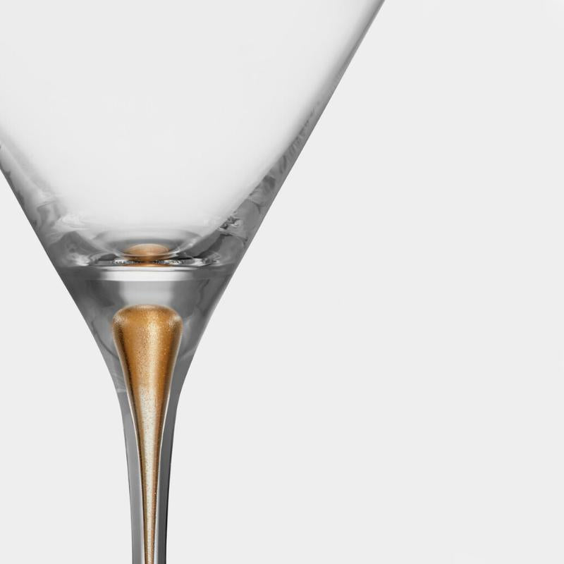 Intermezzo martiniglass 25 cl 2 stk gull