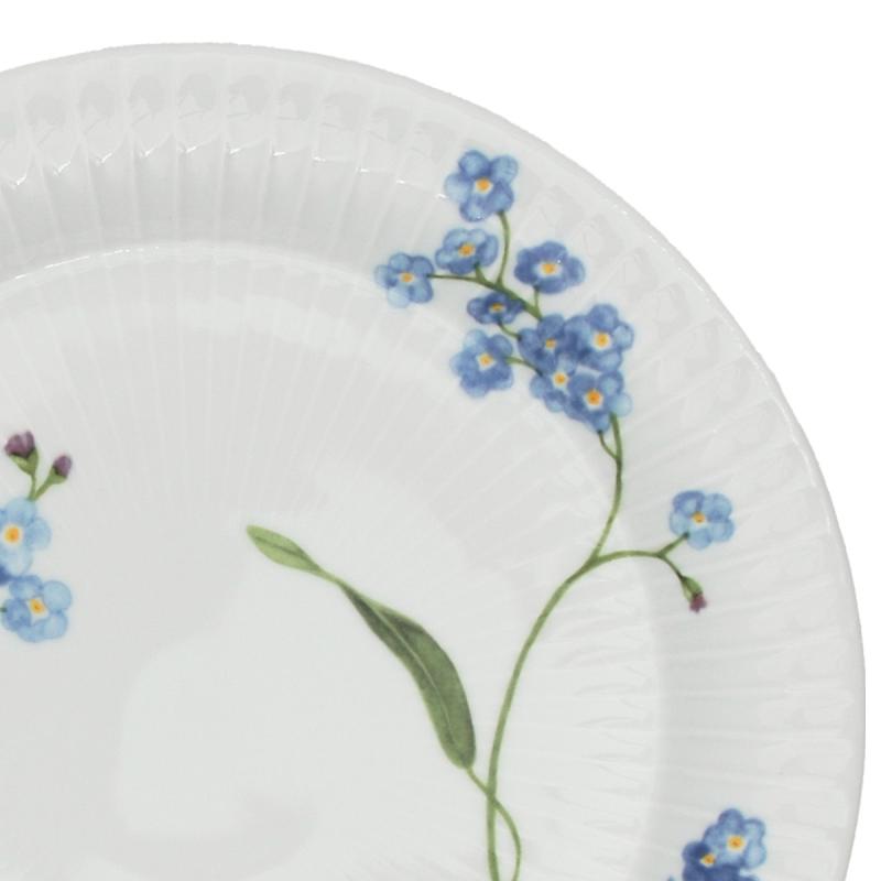 Hammershøi Summer tallerken 22 cm forget me not