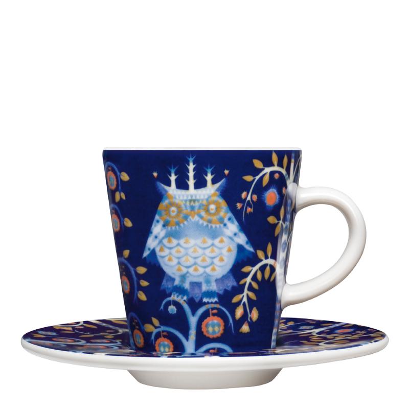 Taika espressokopp 10 cl blå