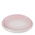 Oval gryteskjeholder 15 cm shell pink