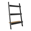 Nordic kitchen minihylle 50 cm svart/bambus