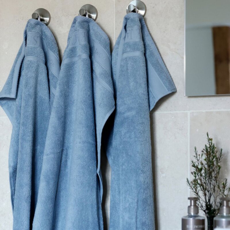 Bath Collection gjestehåndkle 40x60 cm 2 stk powder blue